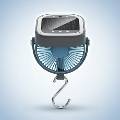CampSolar Hook ventilateur camping solaire